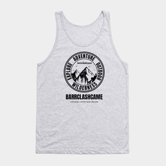 Irish Climbers - Mayo Ireland, Barrclashcame Mountain Tank Top by Eire